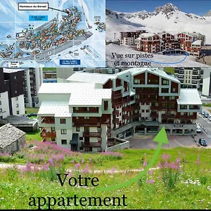 Apartment Studio Au Hameau De Borsat Avec Parking ! Tignes